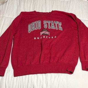 Ohio State Men’s Red Sweater